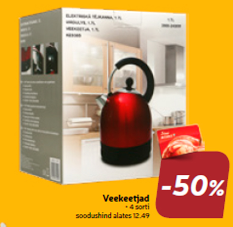 Veekeetjad  -50%