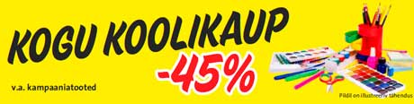 KOGU KOOLIKAUP -45%