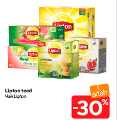 Lipton teed -30%