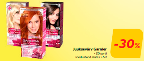 Juuksevärv Garnier -30%