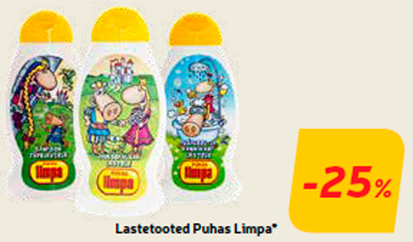 Lastetooted Puhas Limpa* -25%