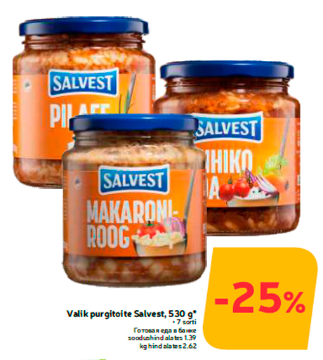 Valik purgitoite Salvest, 530 g*  -25%