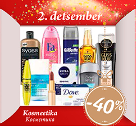 Kosmeetika  -40%