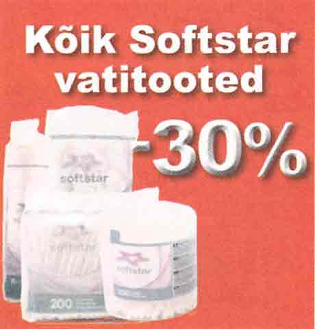 Kõik Softstar vatitooted