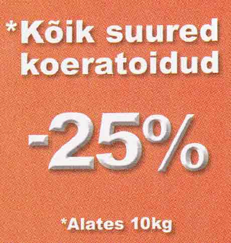 Kõik suured koeratoidud 