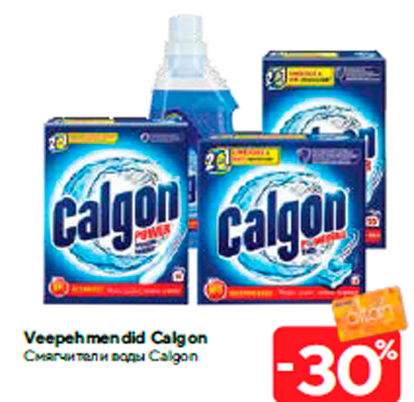 Veepehmendid Calgon -30%