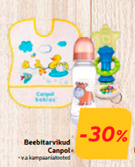 Beebitarvikud Canpol -30%