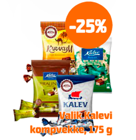 Valik Kalevi kompvekke, 175 g -25%