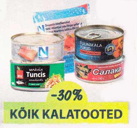 KÕIK KALATOOTED -30%