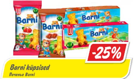  Barni küpsised  -25%