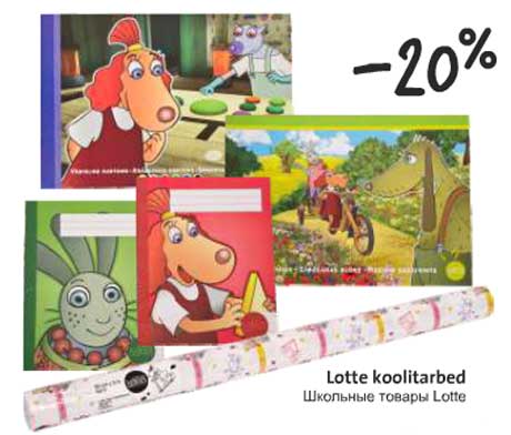 Lotte koolitarbed -20%