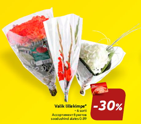 Valik lillekimpe*  -30%