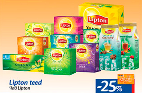 Lipton teed  -25%