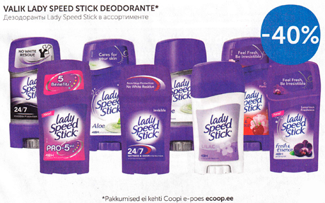 VALIK LADY SPEED STICK DEODORANTE*