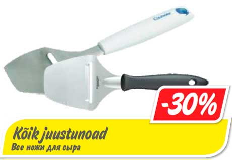 Kõik juustunoad  -30%