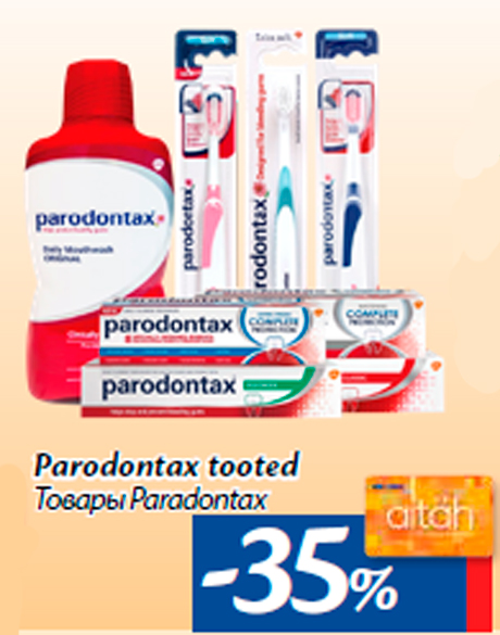 Parodontax tooted -35%