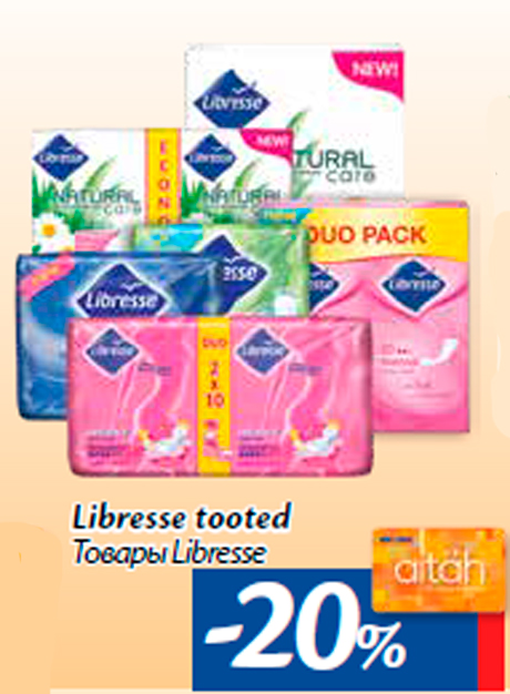 Libresse tooted -20%