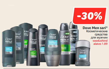 Dove Men sari*  -30%