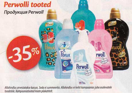 Perwolli tooted  -35%