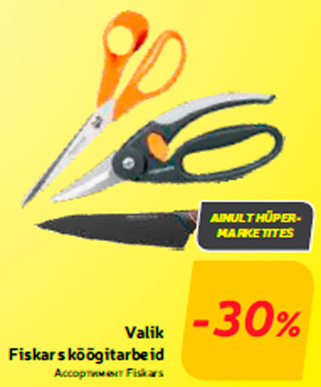 Valik Fiskars köögitarbeid  -30%