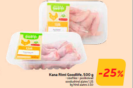 Kana Rimi Goodlife, 500 g  -25%
