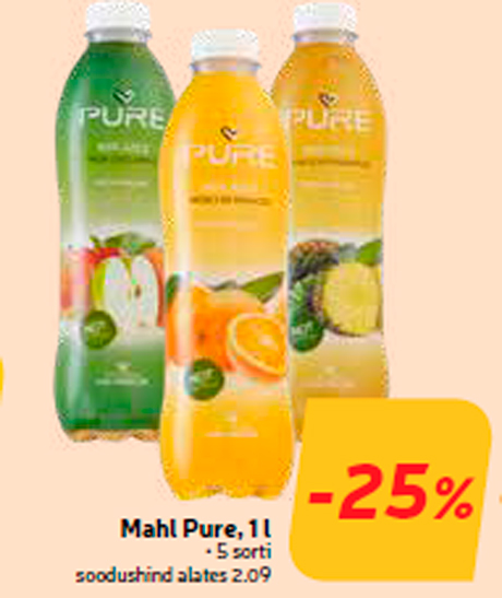 Mahl Pure, 1 l  -25%
