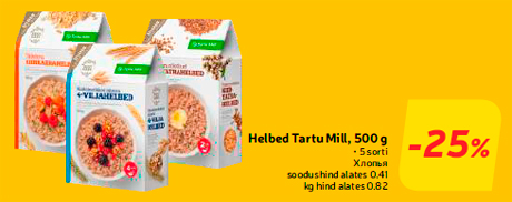 Helbed Tartu Mill, 500 g  -25%