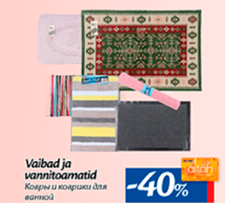 Vaibad vannitoamatid  -40%