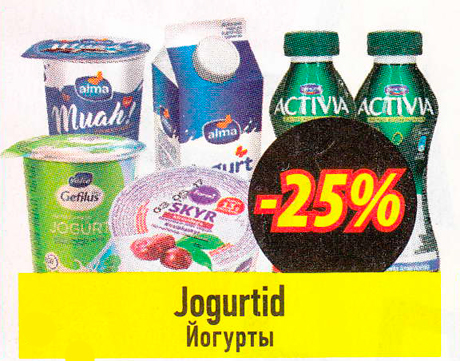 Jogurt  -25%