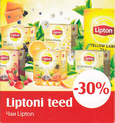 Liptoni teed  -30%