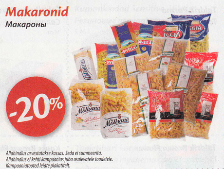 Makaronid  -20%