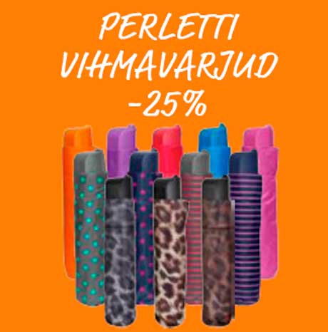 PERLETTI VIHMAVARJUD  -25%