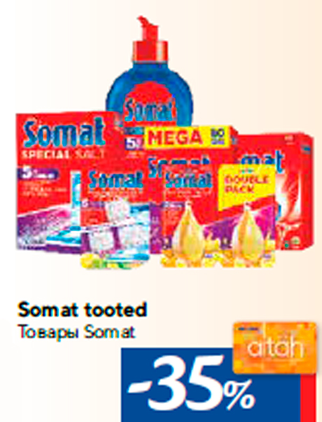 Somat tooted -35%