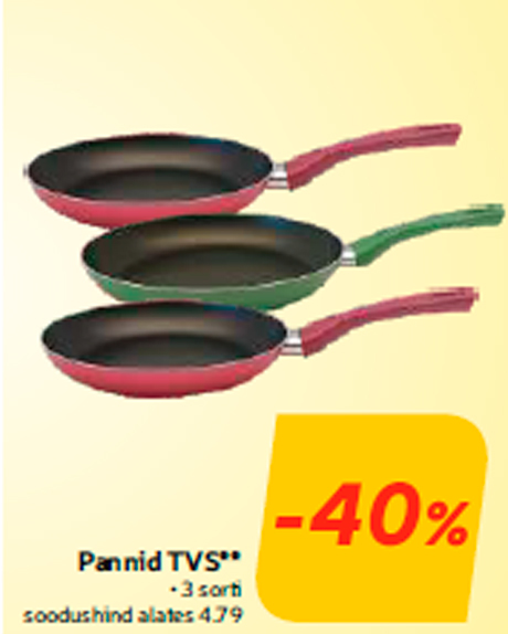 Pannid TVS**  -40%
