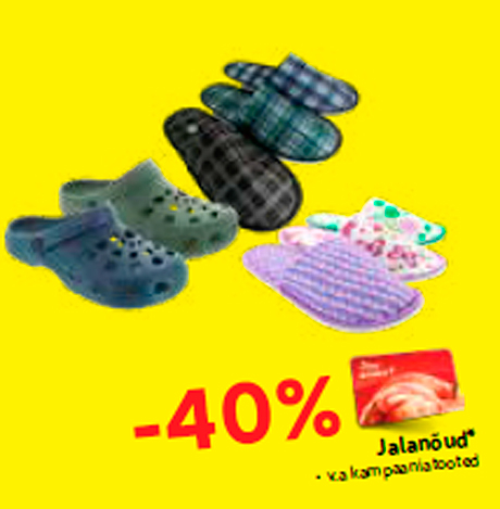 Jalanõud* -40%