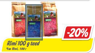 Rimi 100 g teed  -20%