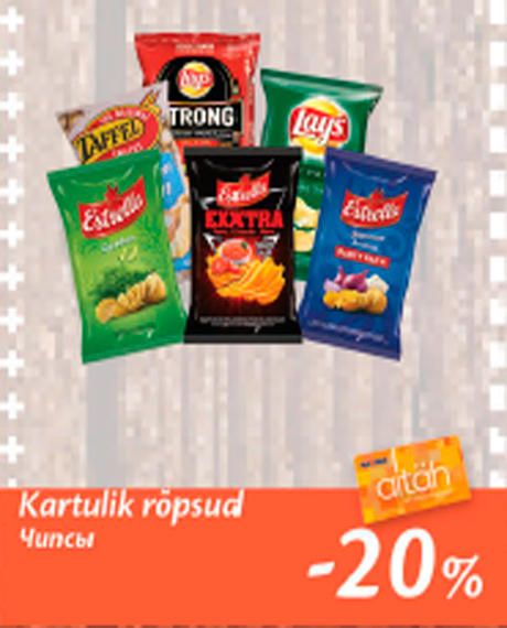 Kartulik rõpsud  -20%