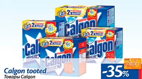 Calgon tooted  -35%