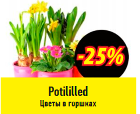 Potililled  -25%