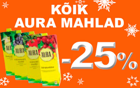 Aura mahlad -25%