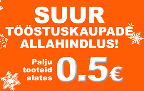 Tööstuskaubad alates 0,5 eur