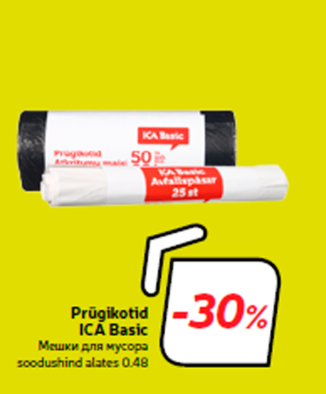 Prügikotid ICA Basic  -30%
