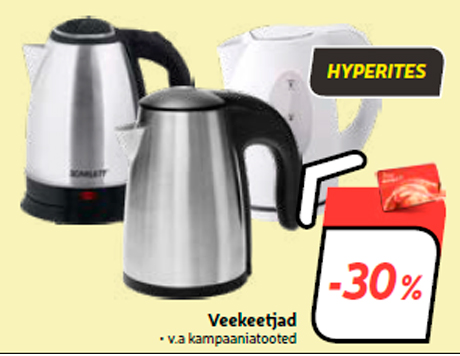 Veekeetjad -30%