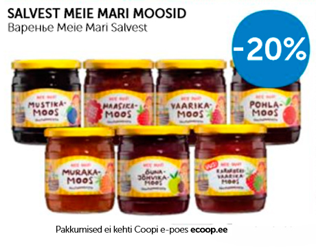 SALVEST MEIE MARI MOOSID  -20%