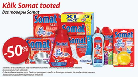 Kõik Somat Tooted -50%