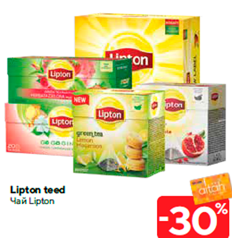 Lipton teed -30%