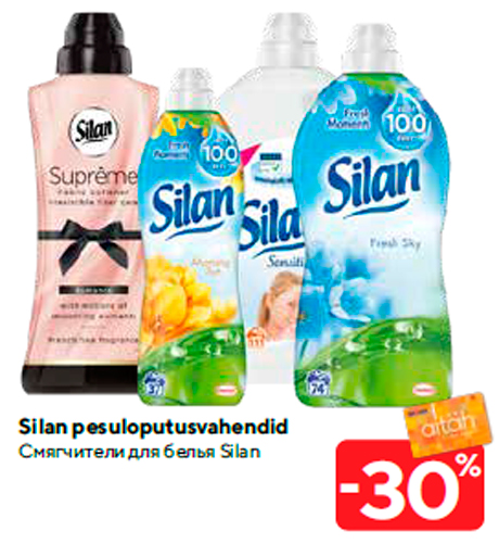 Silan pesuloputusvahendid -30%