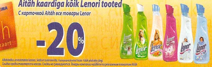 Lenori tooted -20%