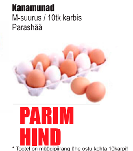 Kanamunad -  PARIM HIND