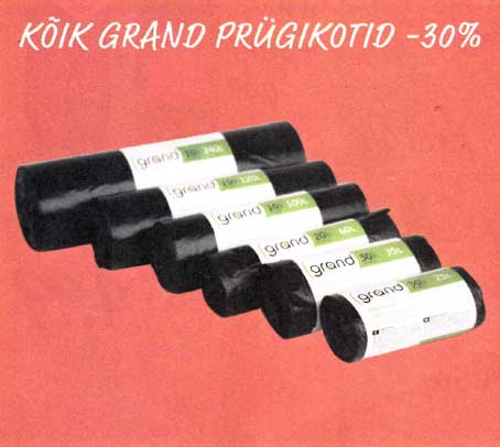 Kõik grand prügikotid -30%